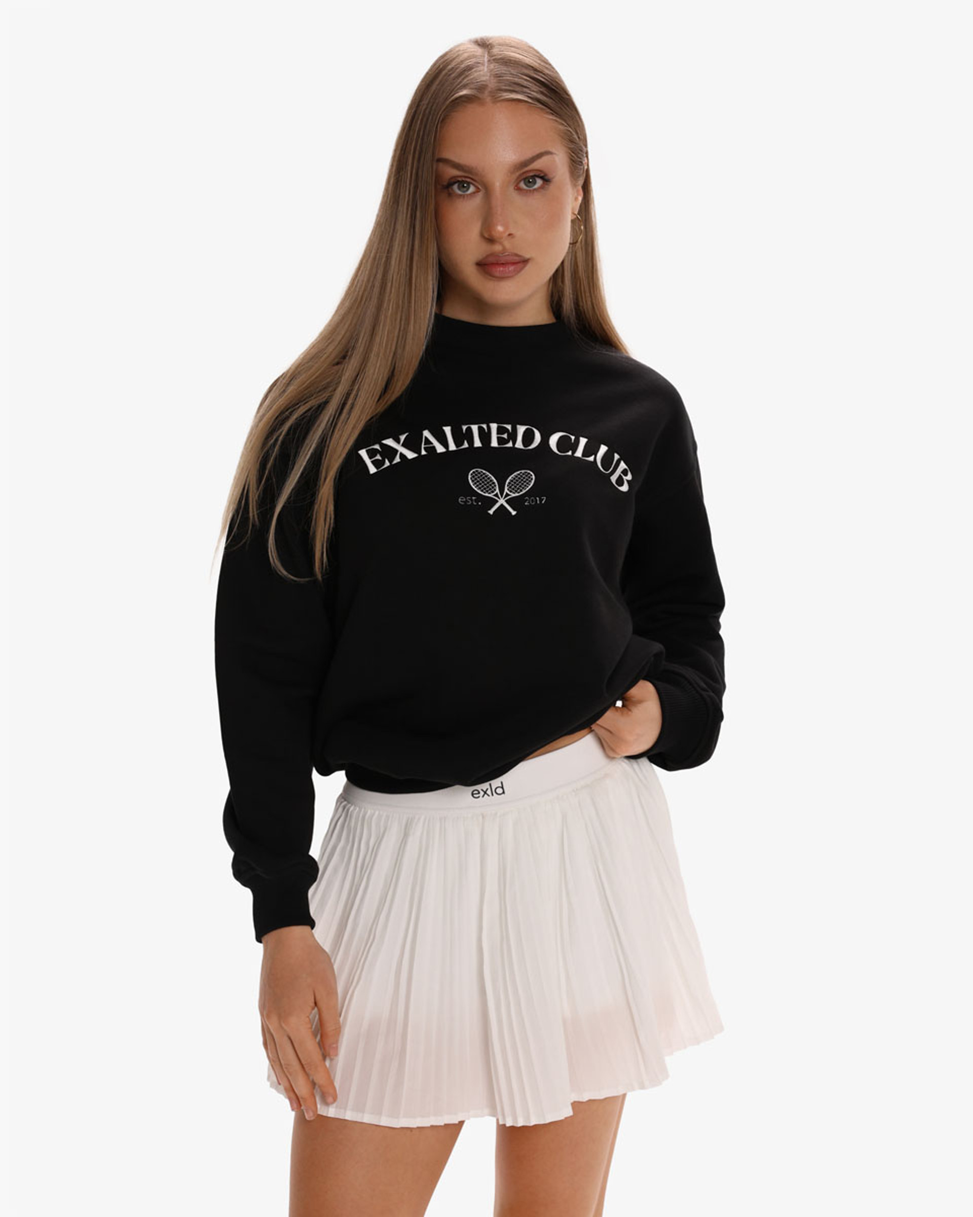 Exalted Club Crewneck Hoodie