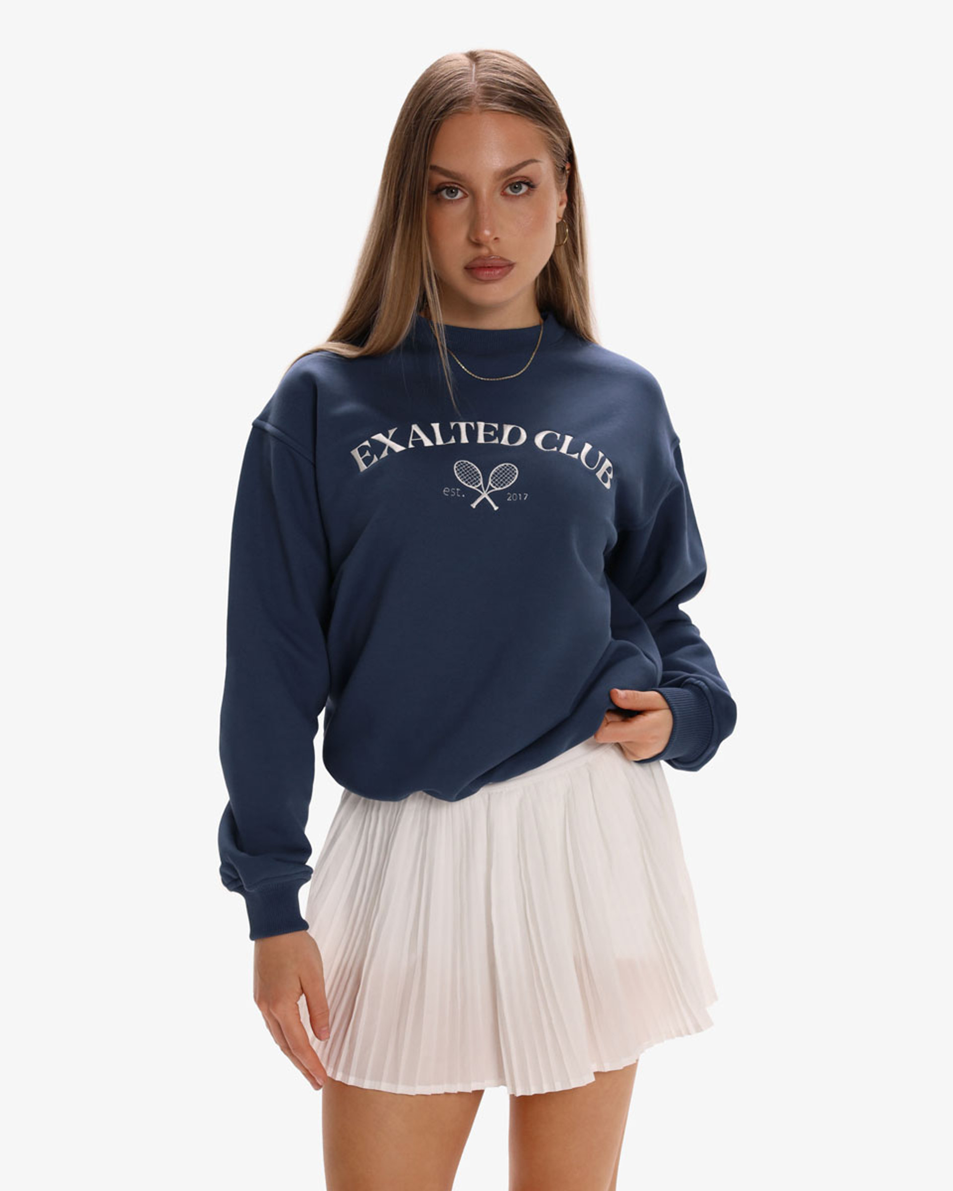 Exalted Club Crewneck Hoodie