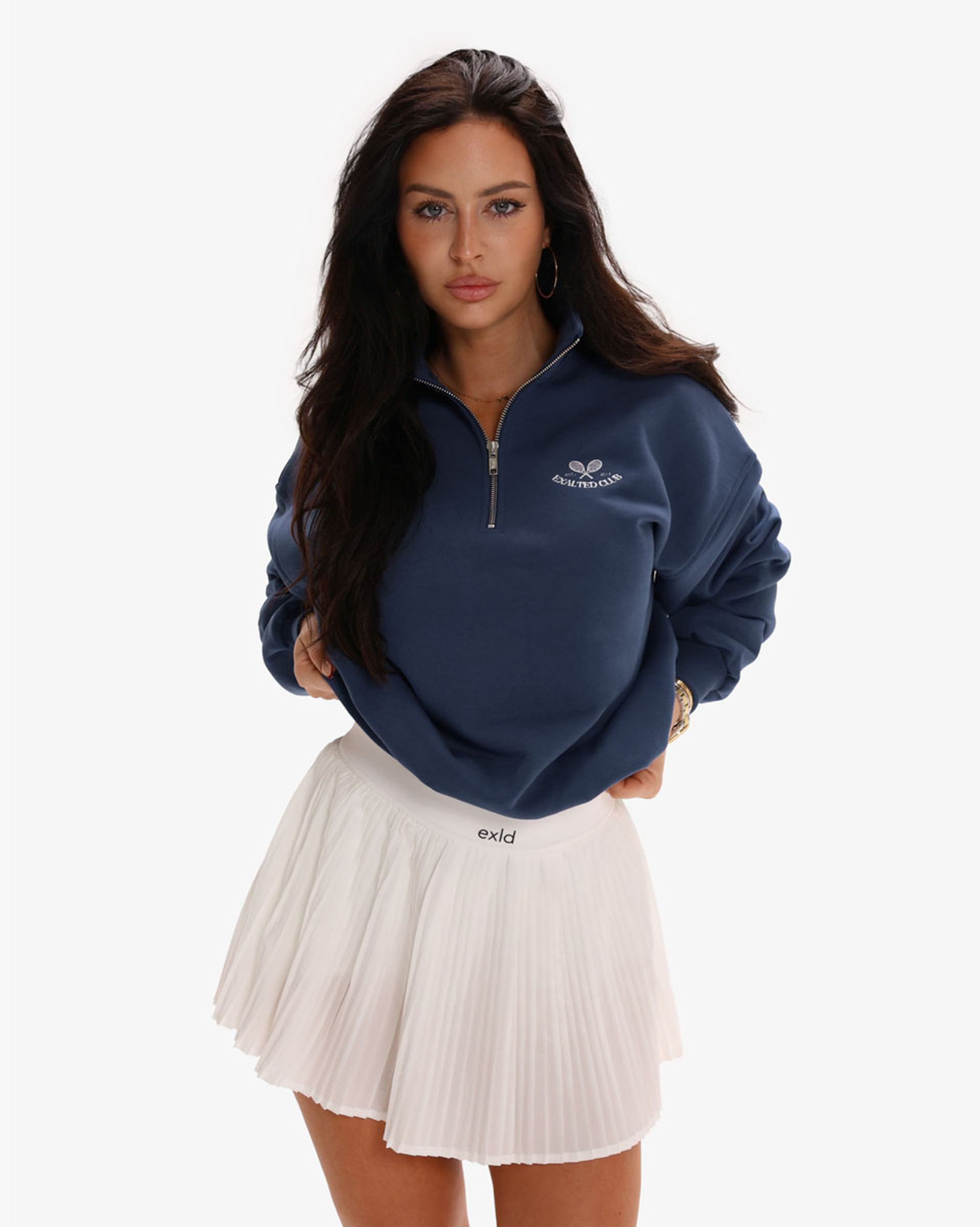 Exalted Club Half Zip Hoodie