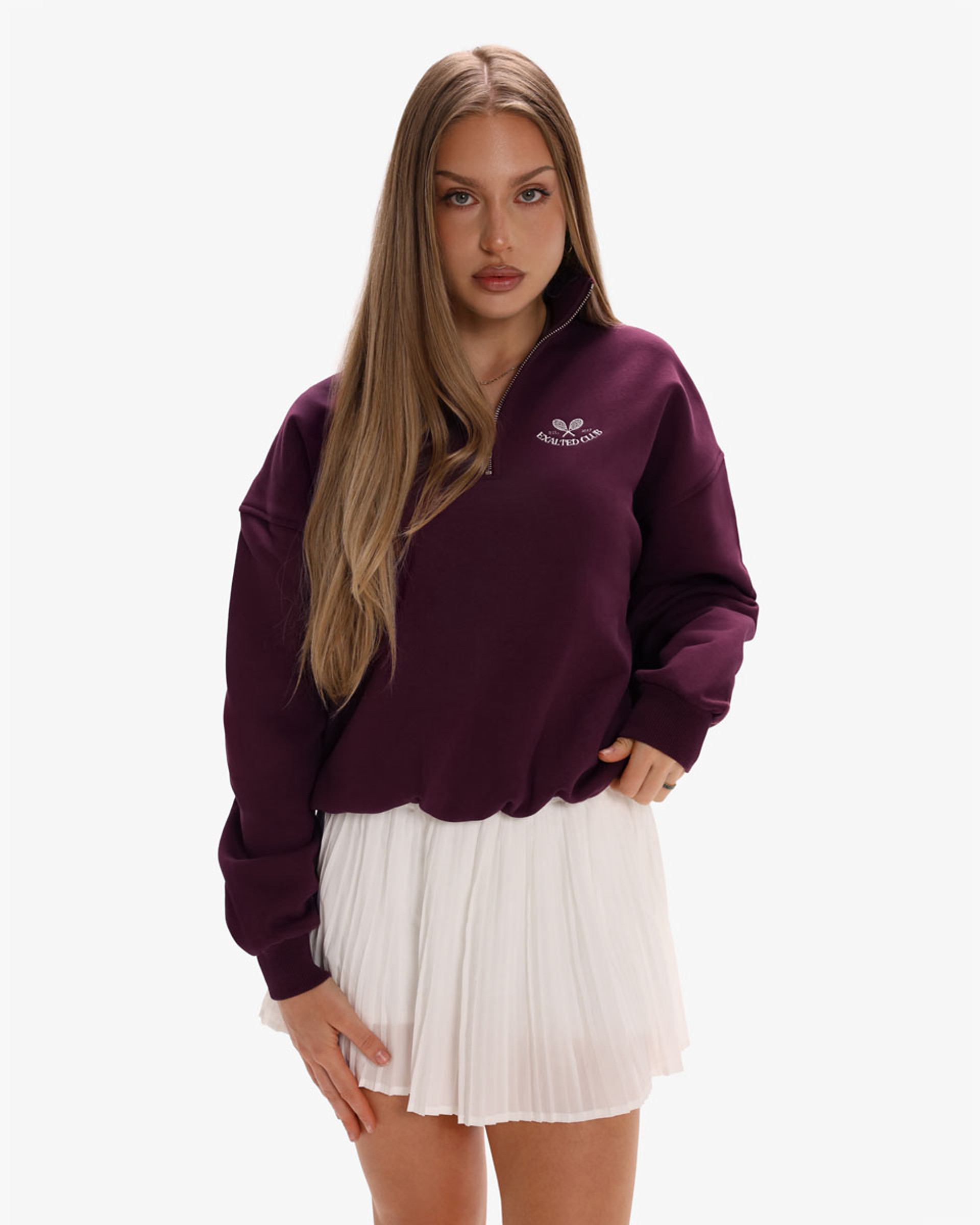 Exalted Club Half Zip Hoodie