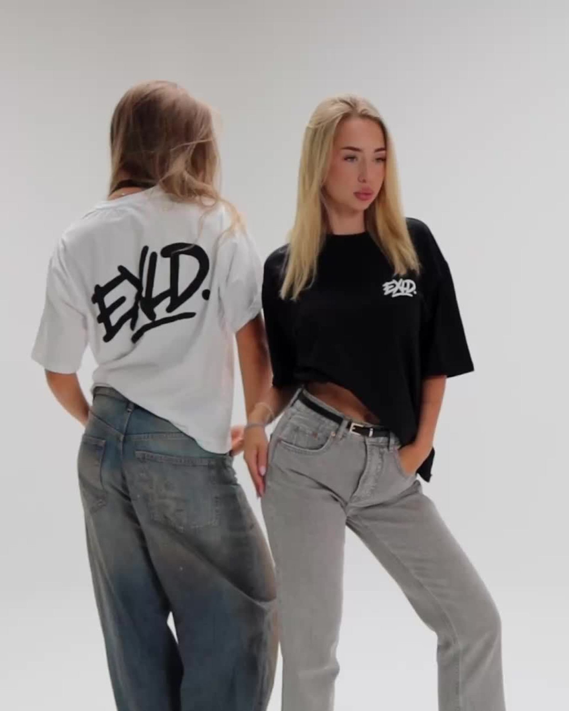 EXLD Oversized Printed T-shirt