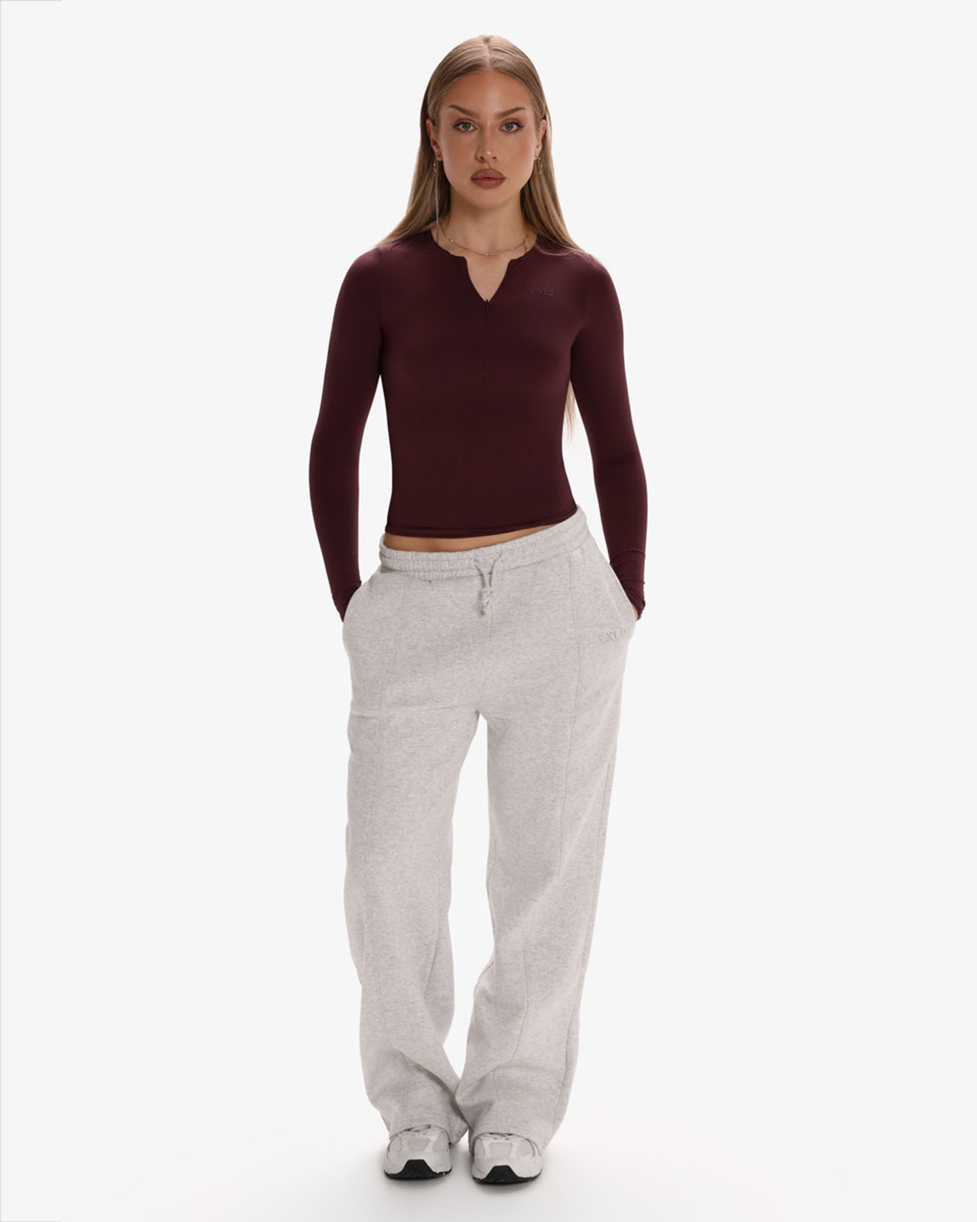 SecondSkin Zipper Tee