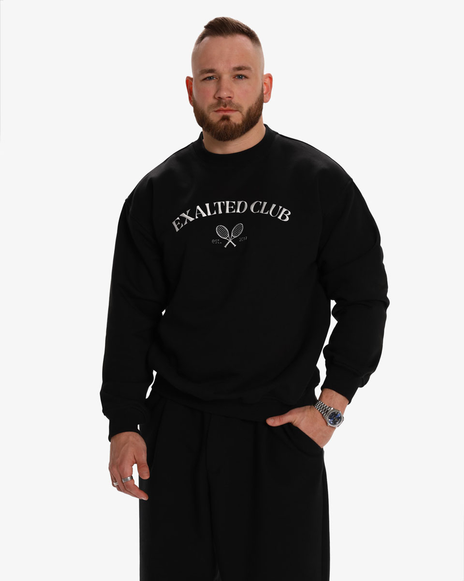 Exalted Club Crewneck Hoodie