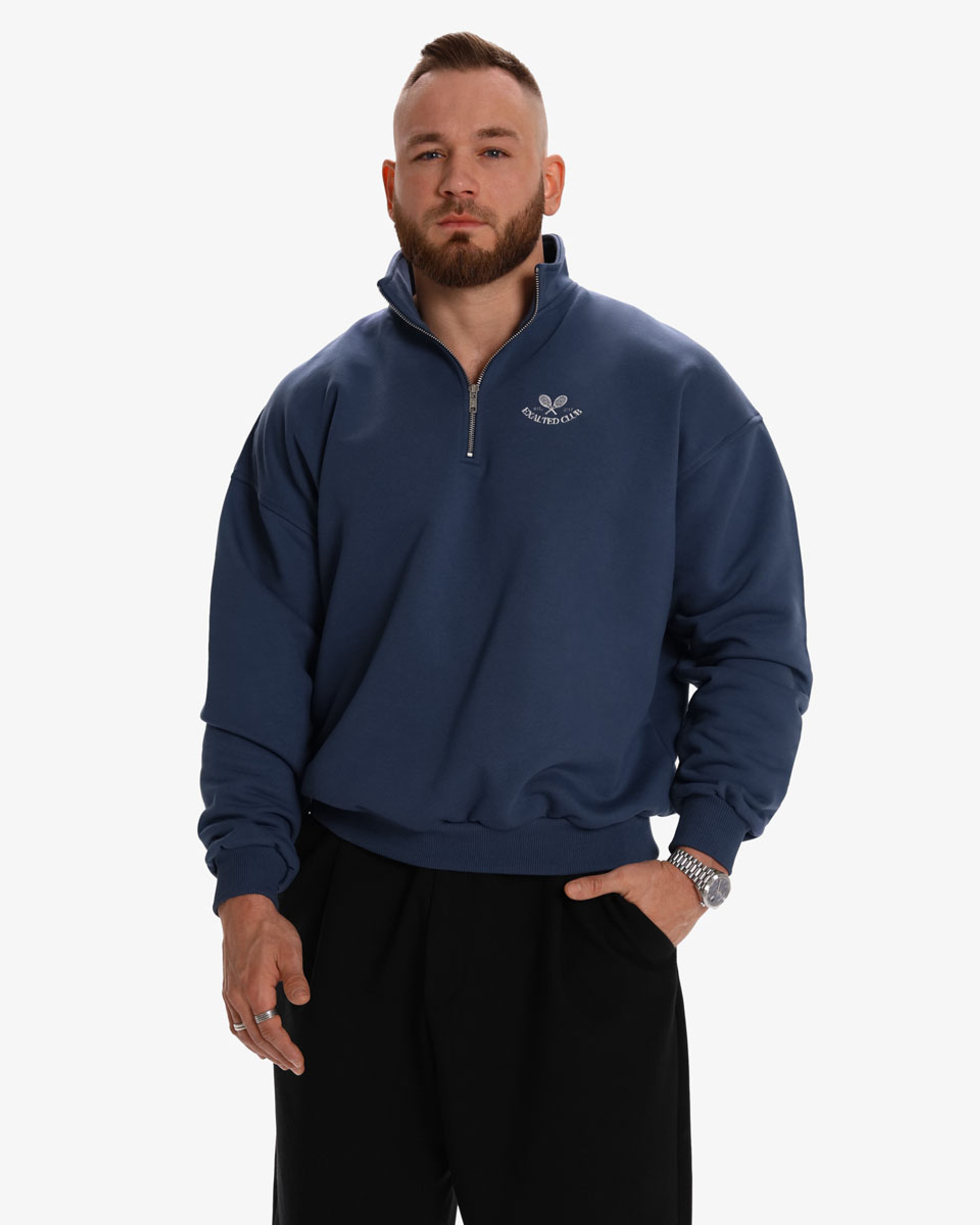 Exalted Club Half Zip Hoodie