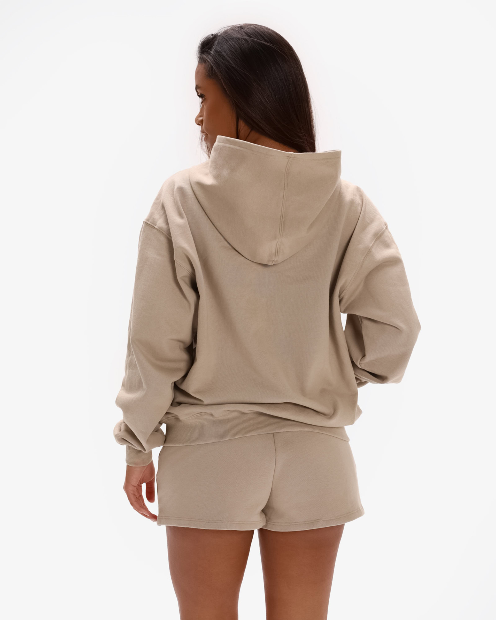 Off-Duty Zip Oversized Hoodie