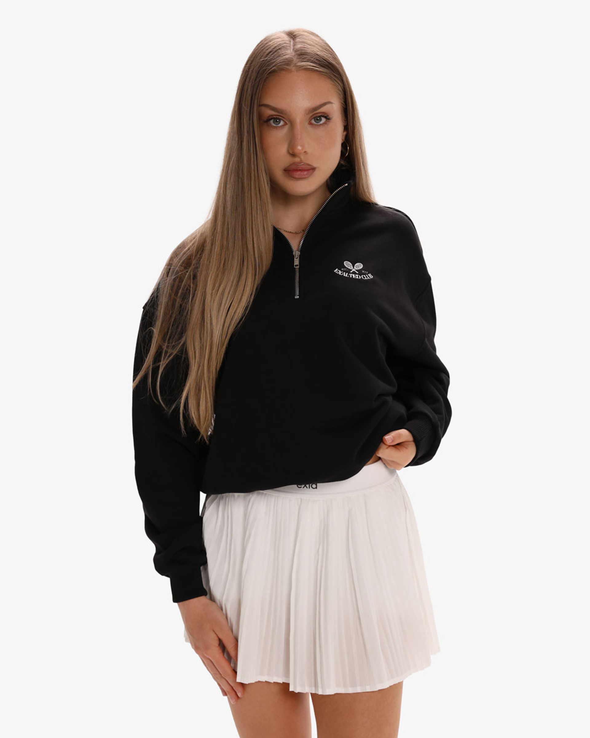 Exalted Club Half Zip Hoodie