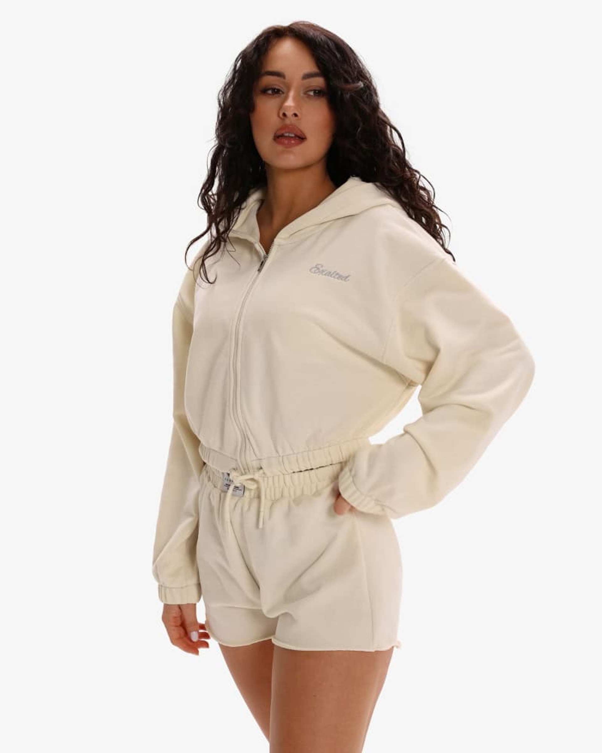 California Light Crop Hoodie