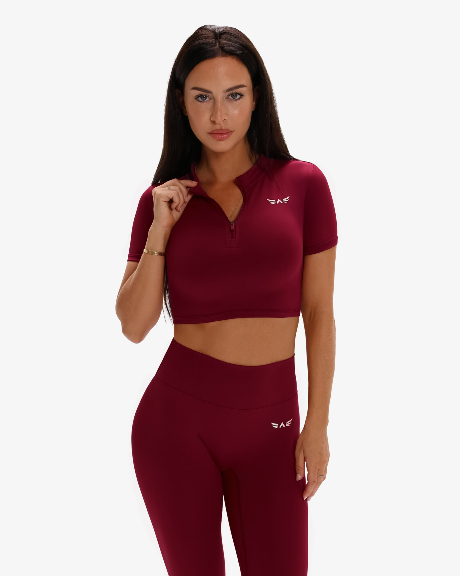 Aura Zipper Tee