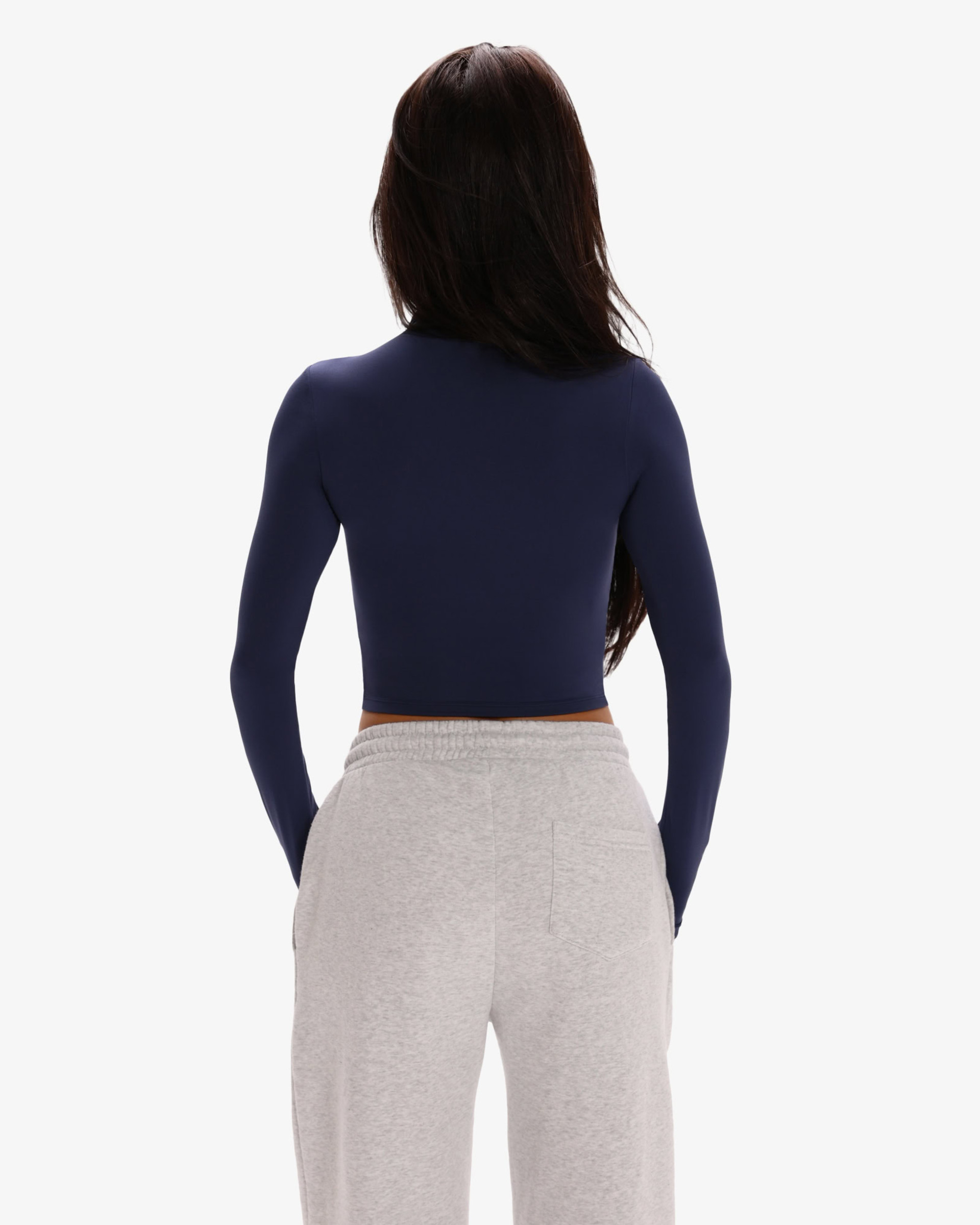 SecondSkin MockNeck Tee