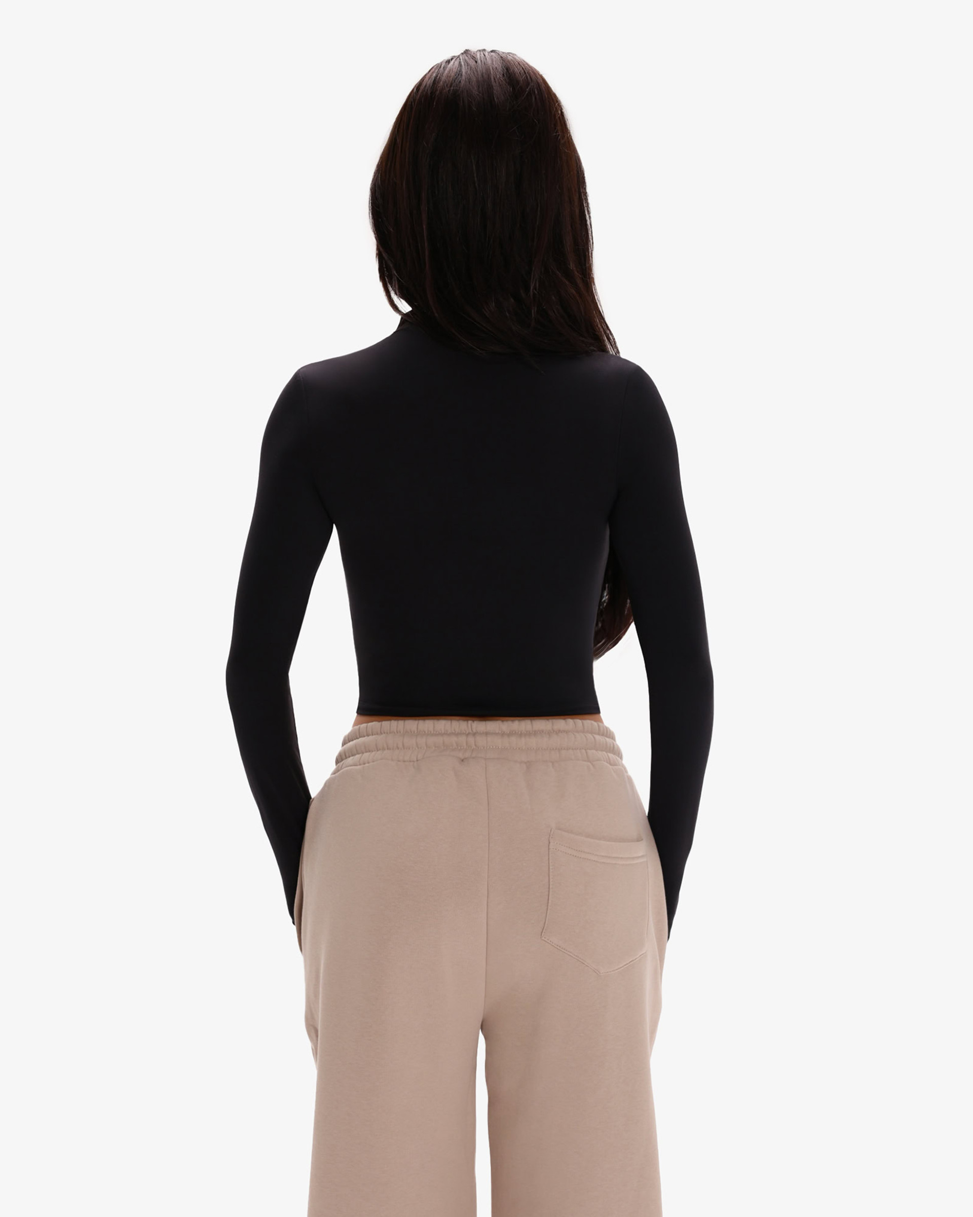SecondSkin MockNeck Tee