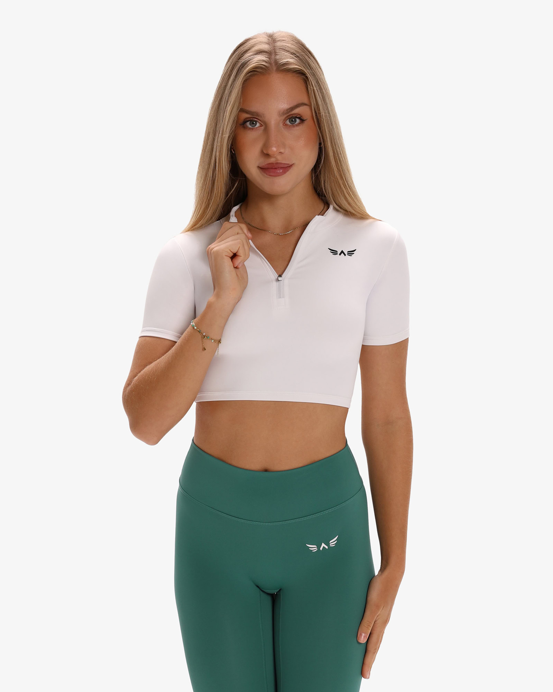 Aura Zipper Tee