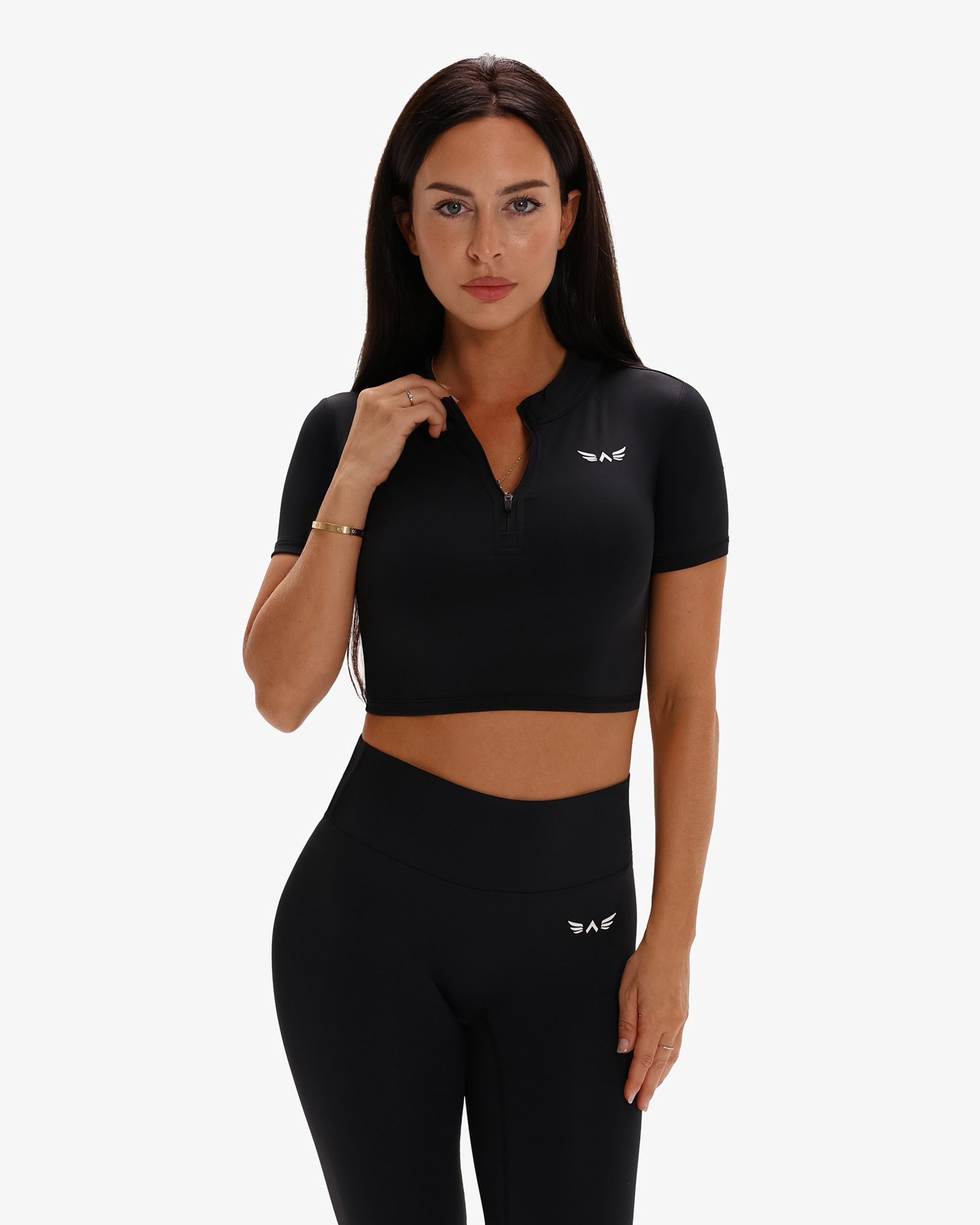 Aura Zipper Tee