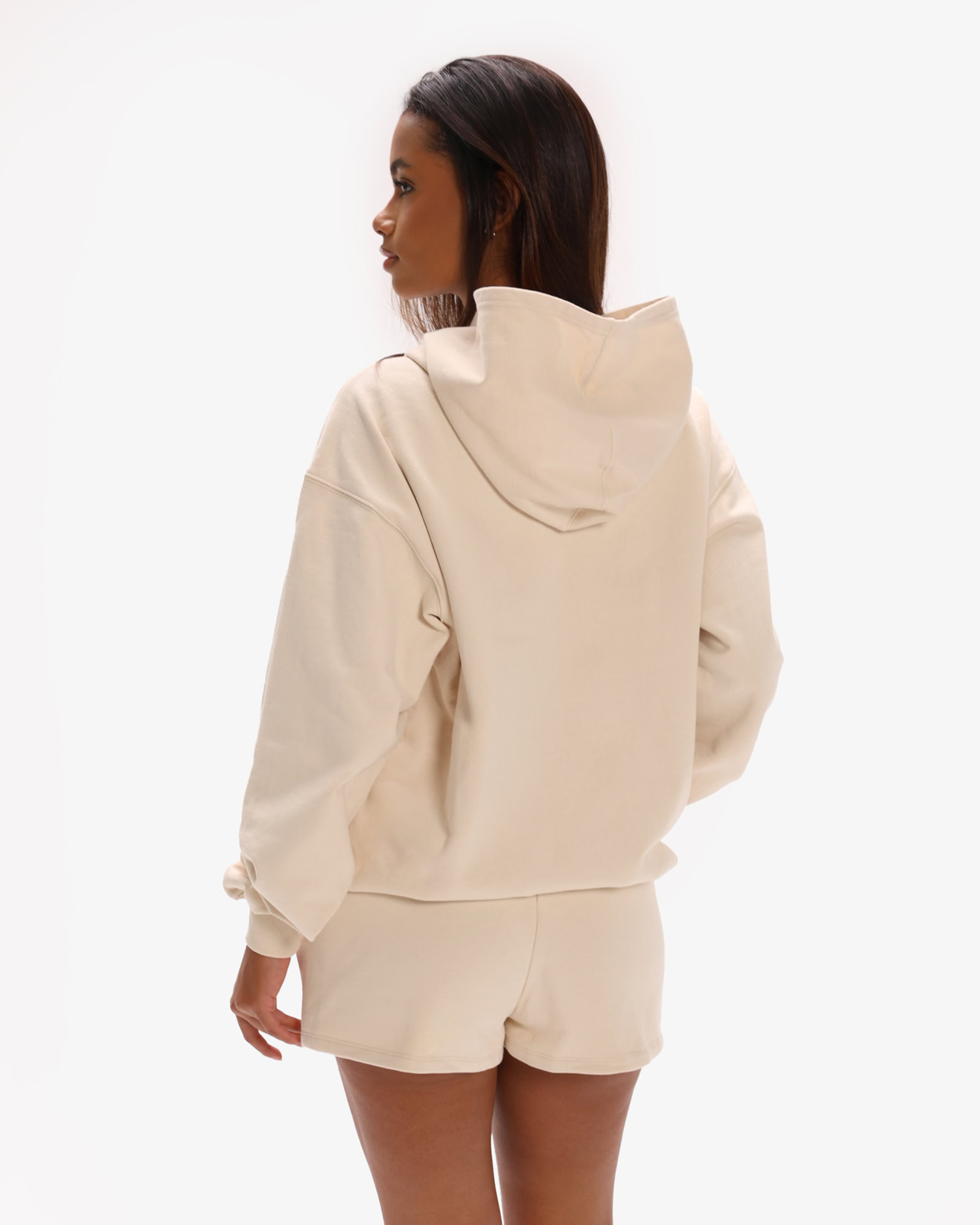 Off-Duty Zip Oversized Hoodie