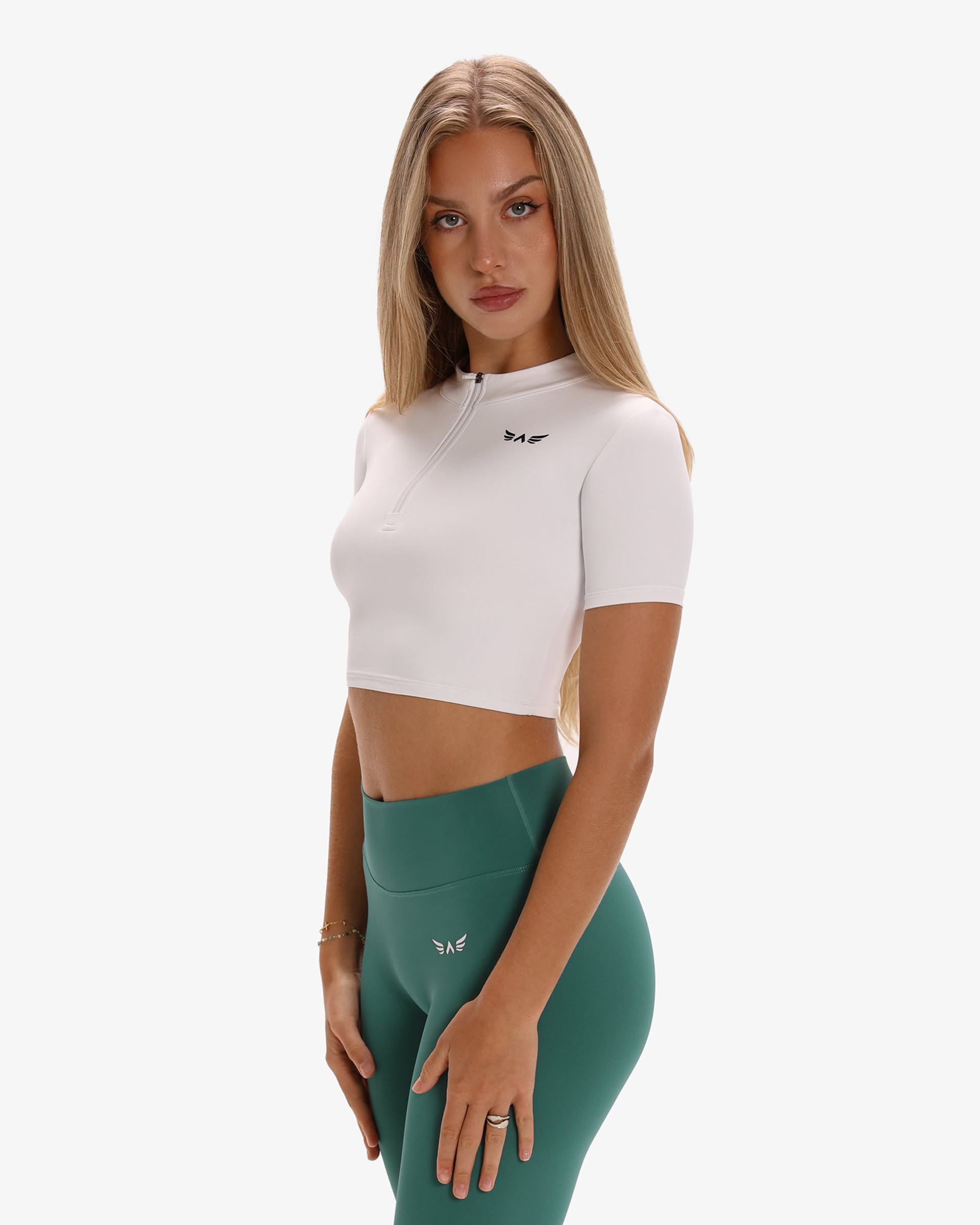 Aura Zipper Tee