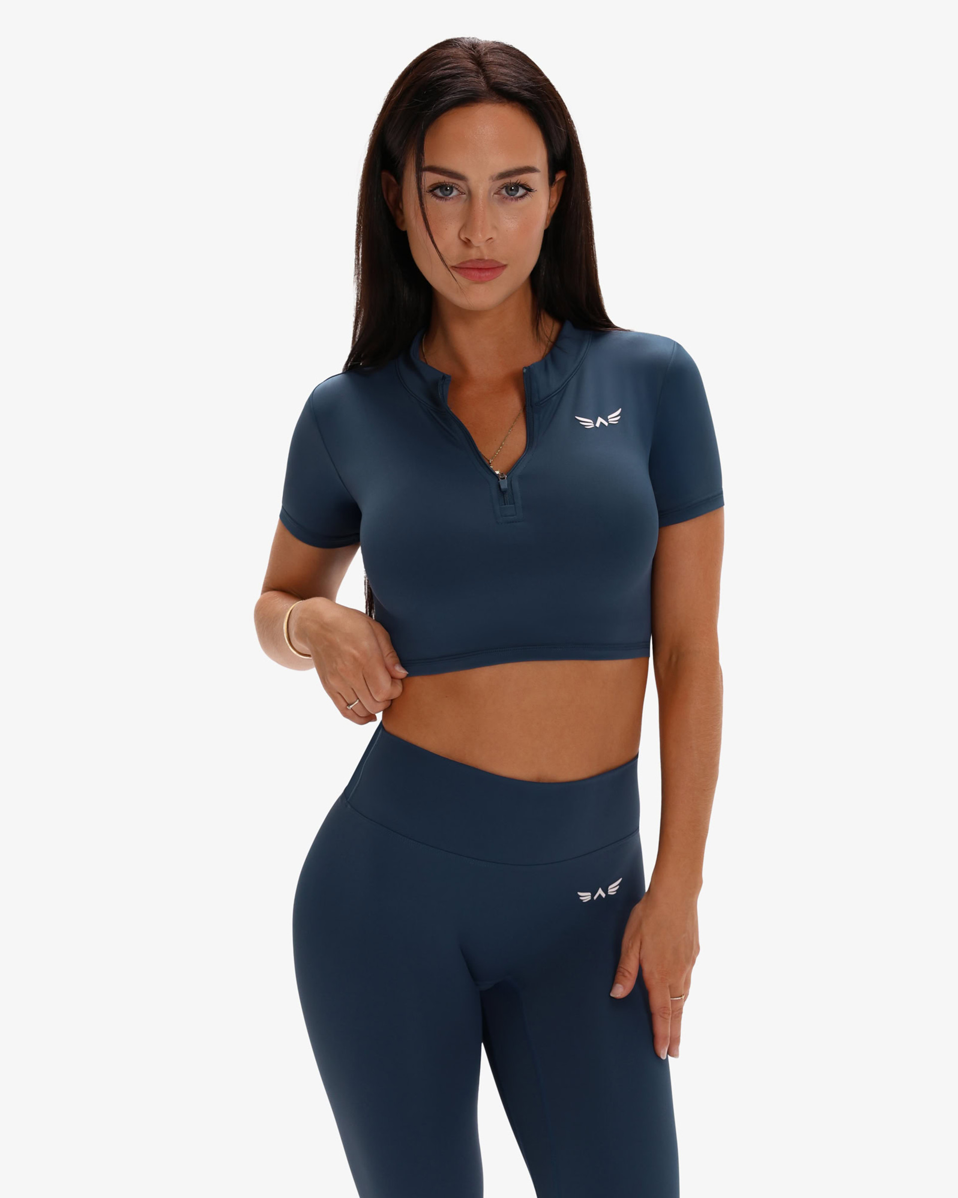 Aura Zipper Tee