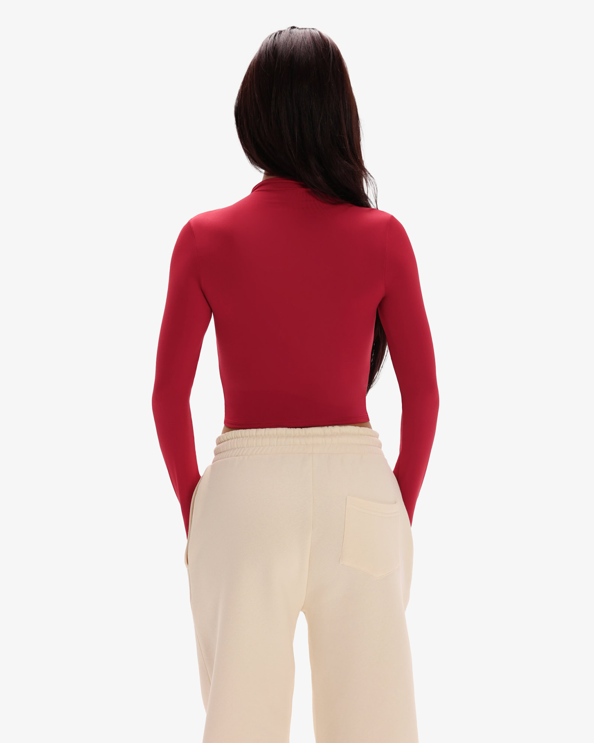 SecondSkin MockNeck Tee