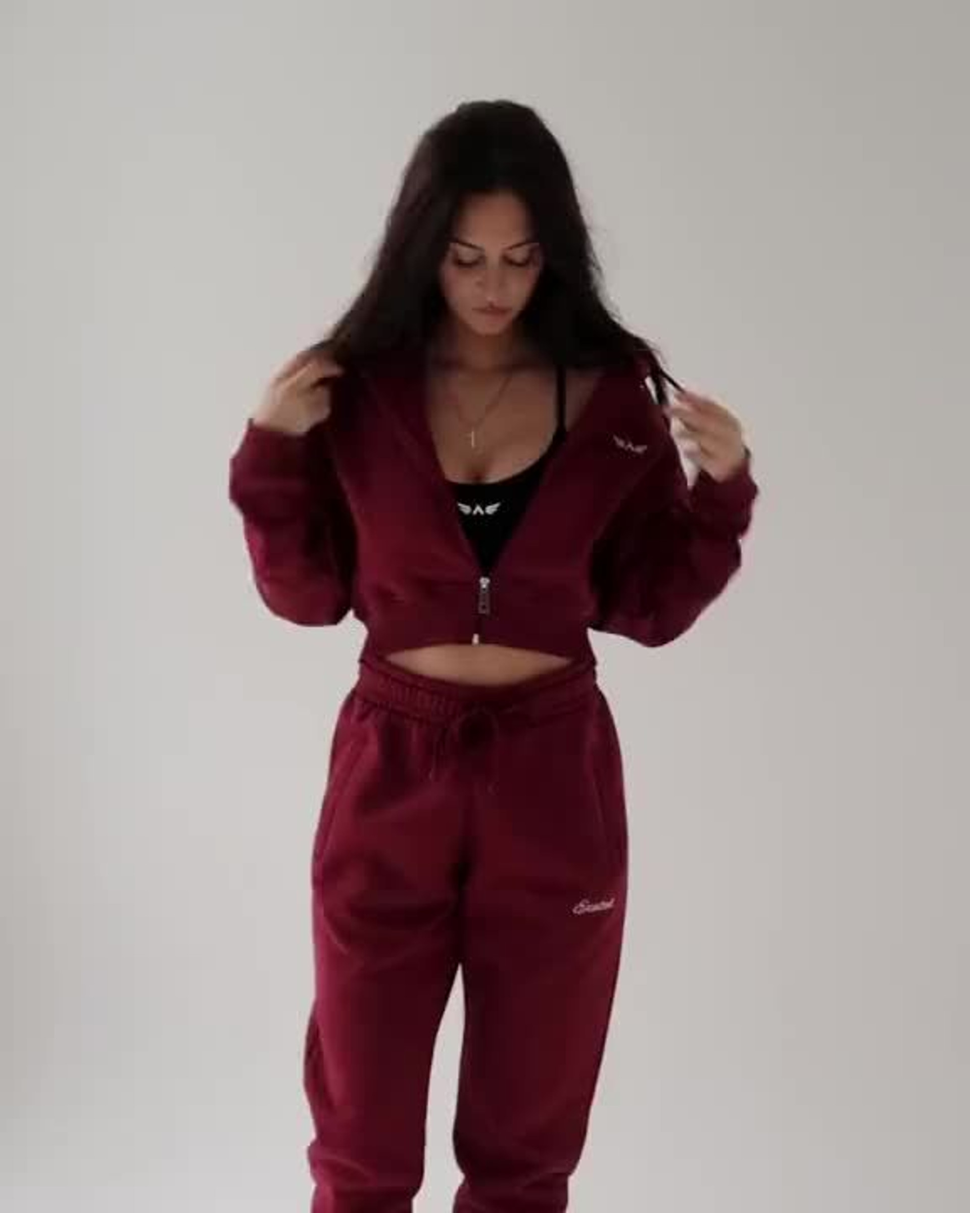 Comfy-Nest™ Crop Hoodie