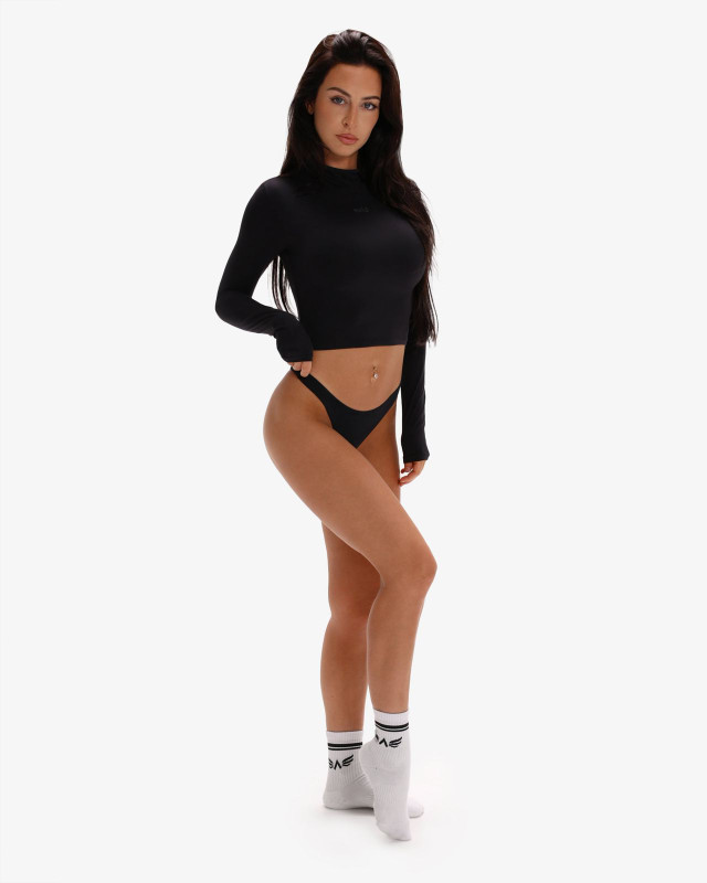 SecondSkin MockNeck Tee