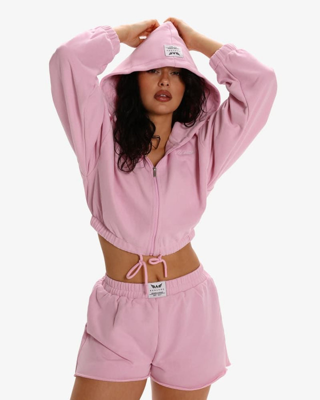 California Light Crop Hoodie