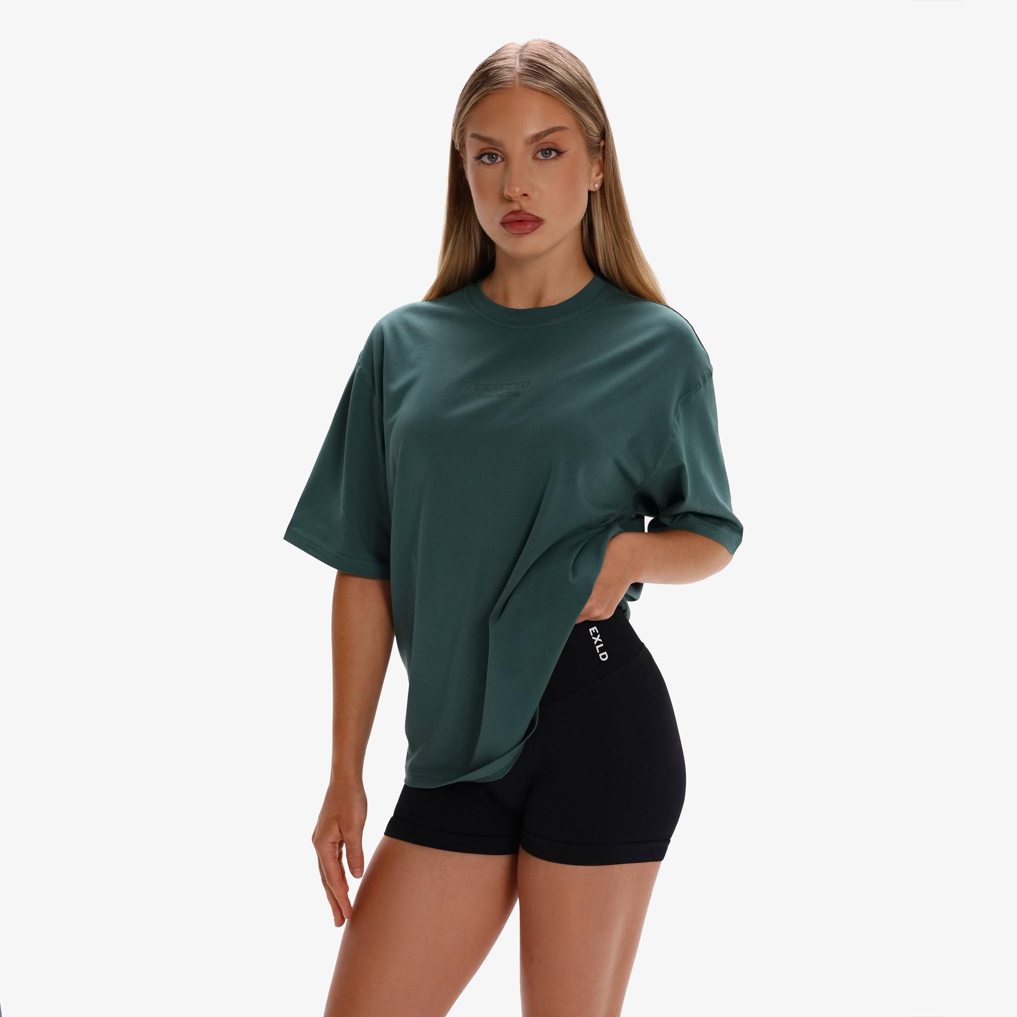 E-shop Exalted Training Club Tee - green, L