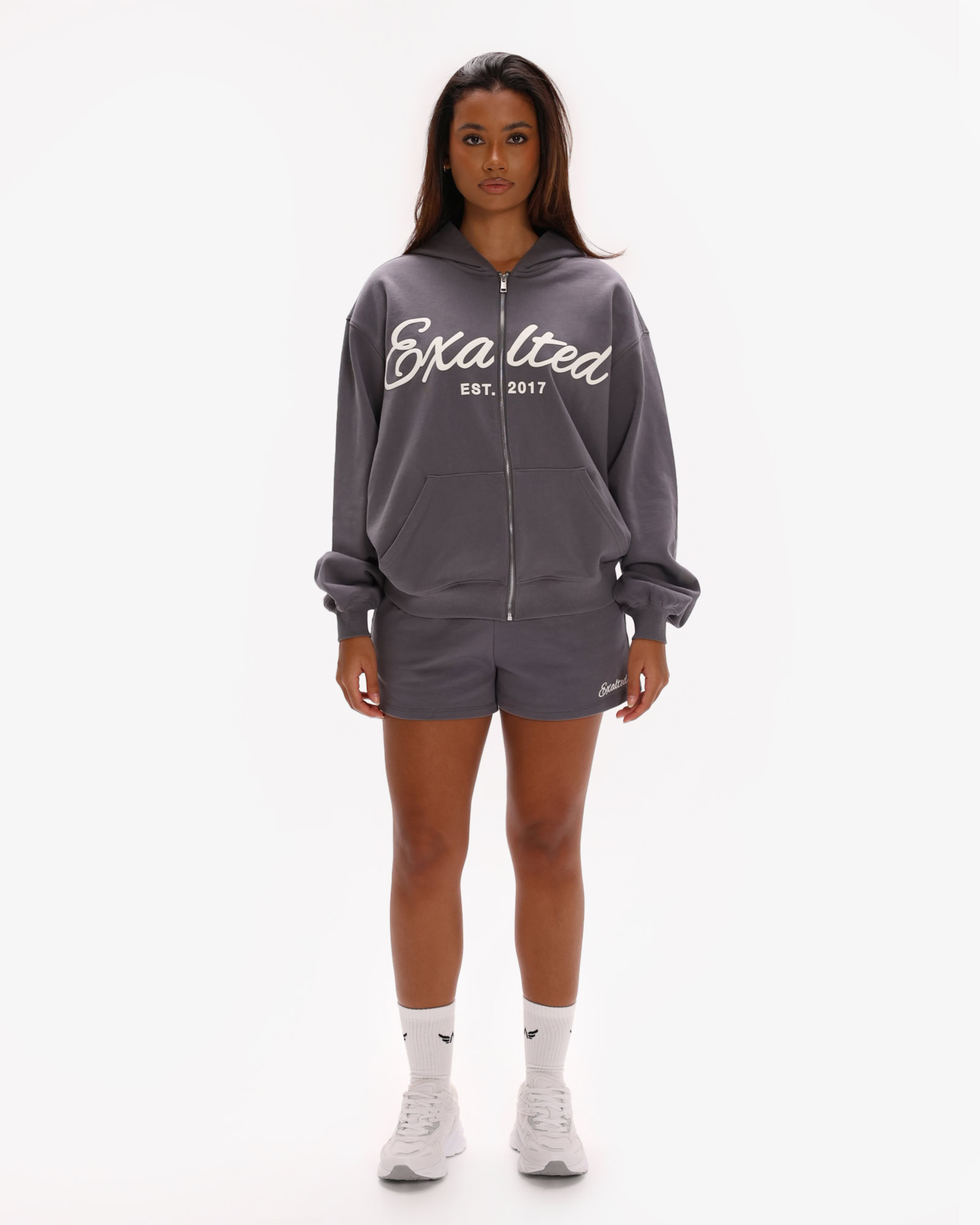 Off-Duty Zip Oversized Hoodie | Exalted EU