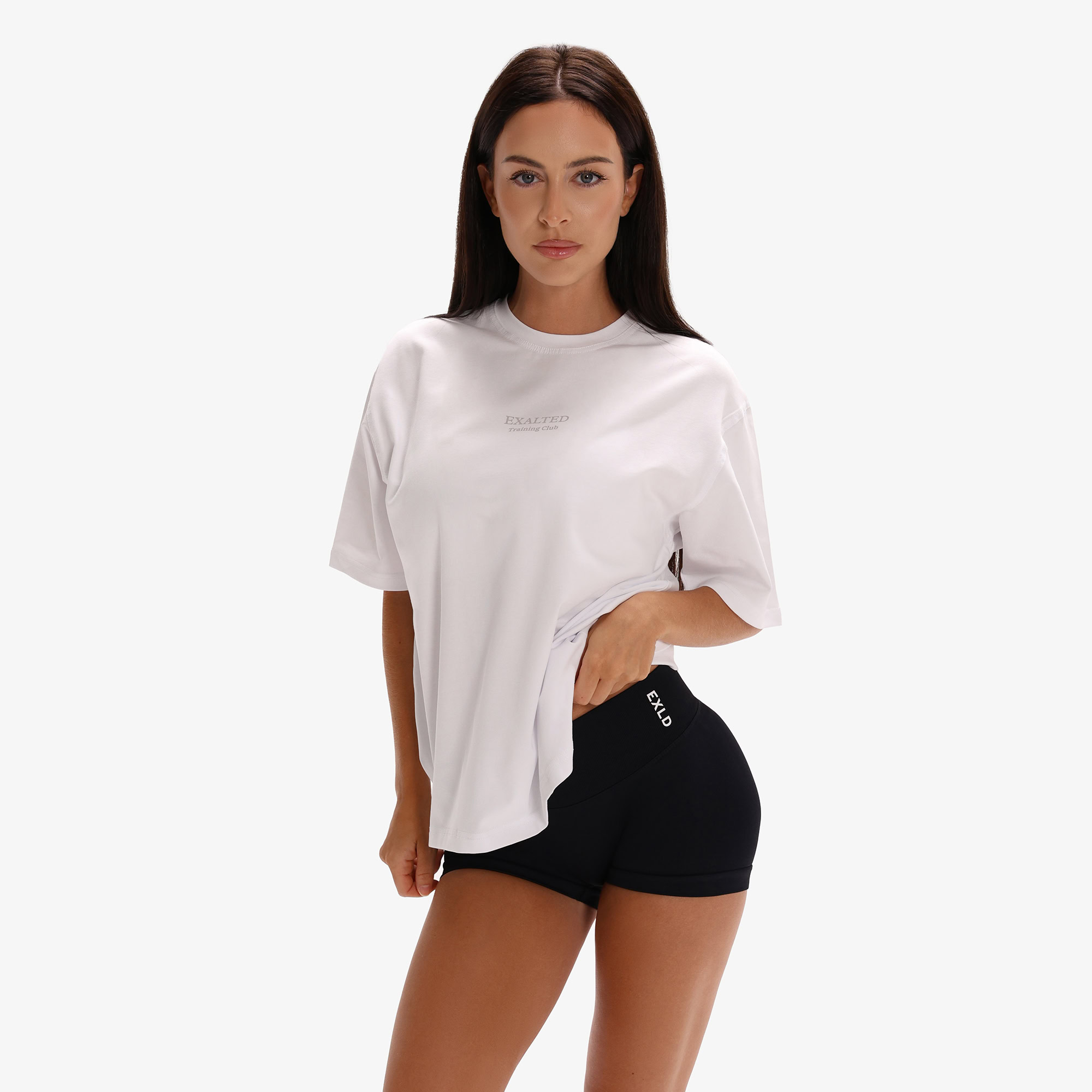 E-shop Exalted Training Club Tee - white, L