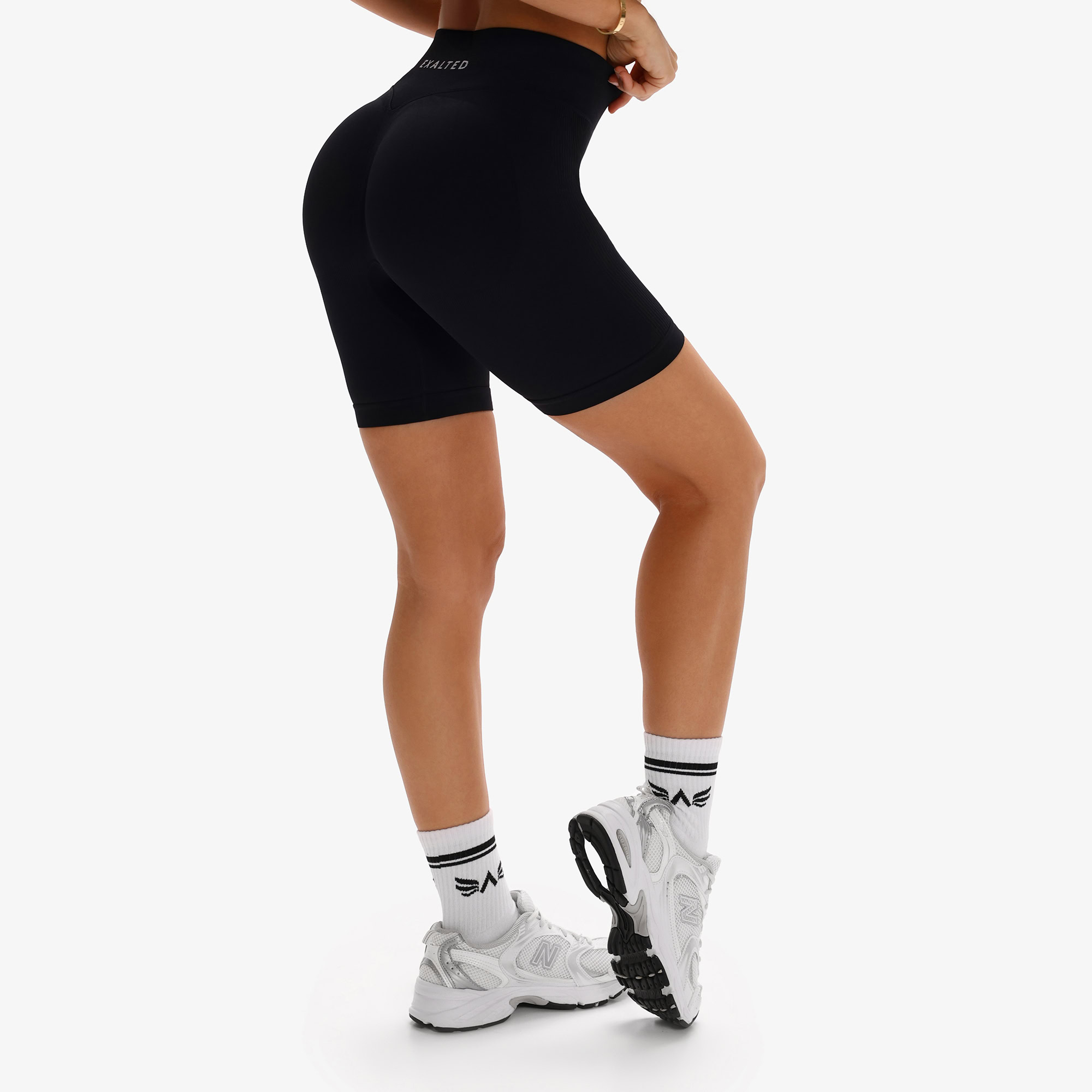 E-shop Exalted Impact Seamless Shorts 6" 2.0 - black, L