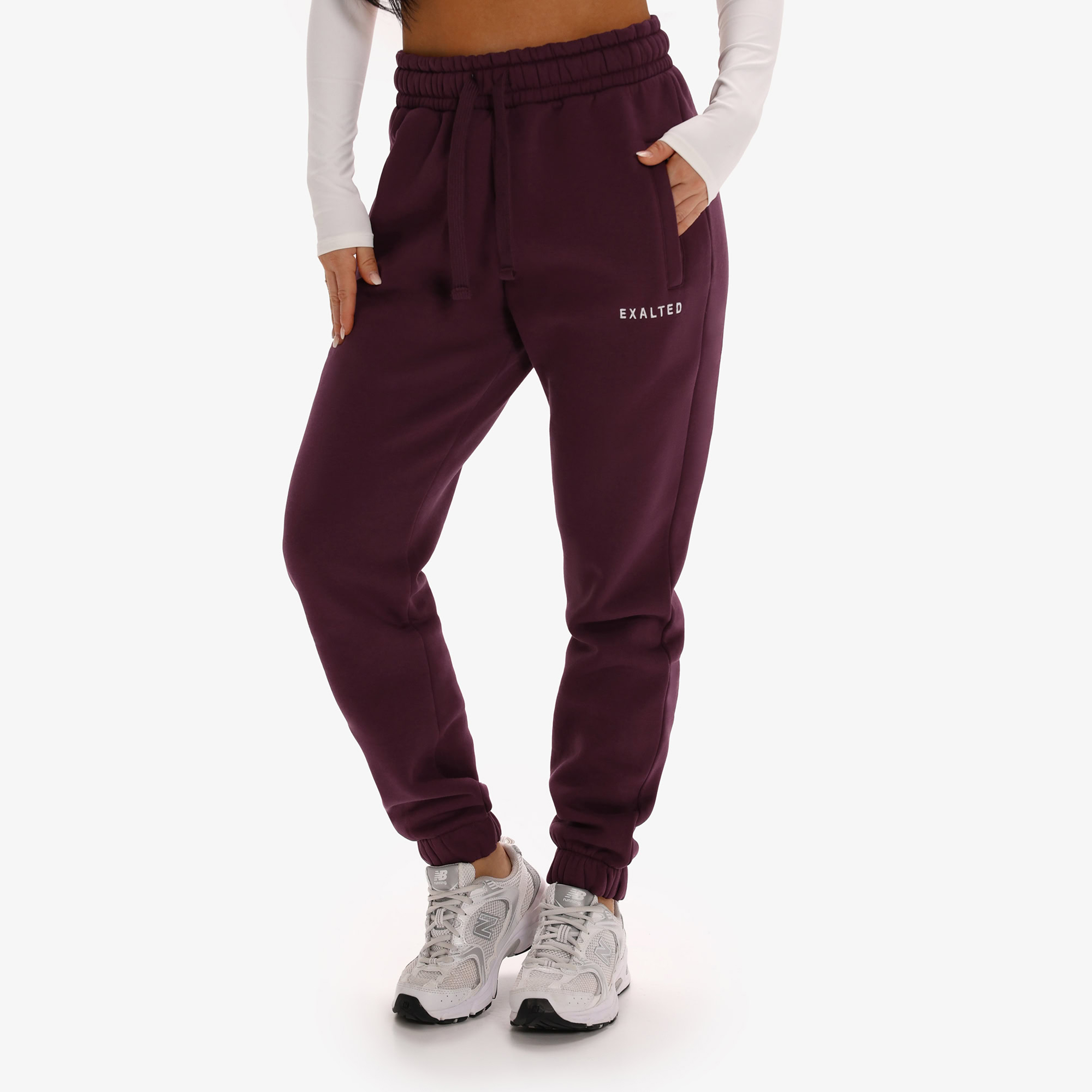 E-shop Exalted Comfy-Nest™ Joggers - plum dust, L
