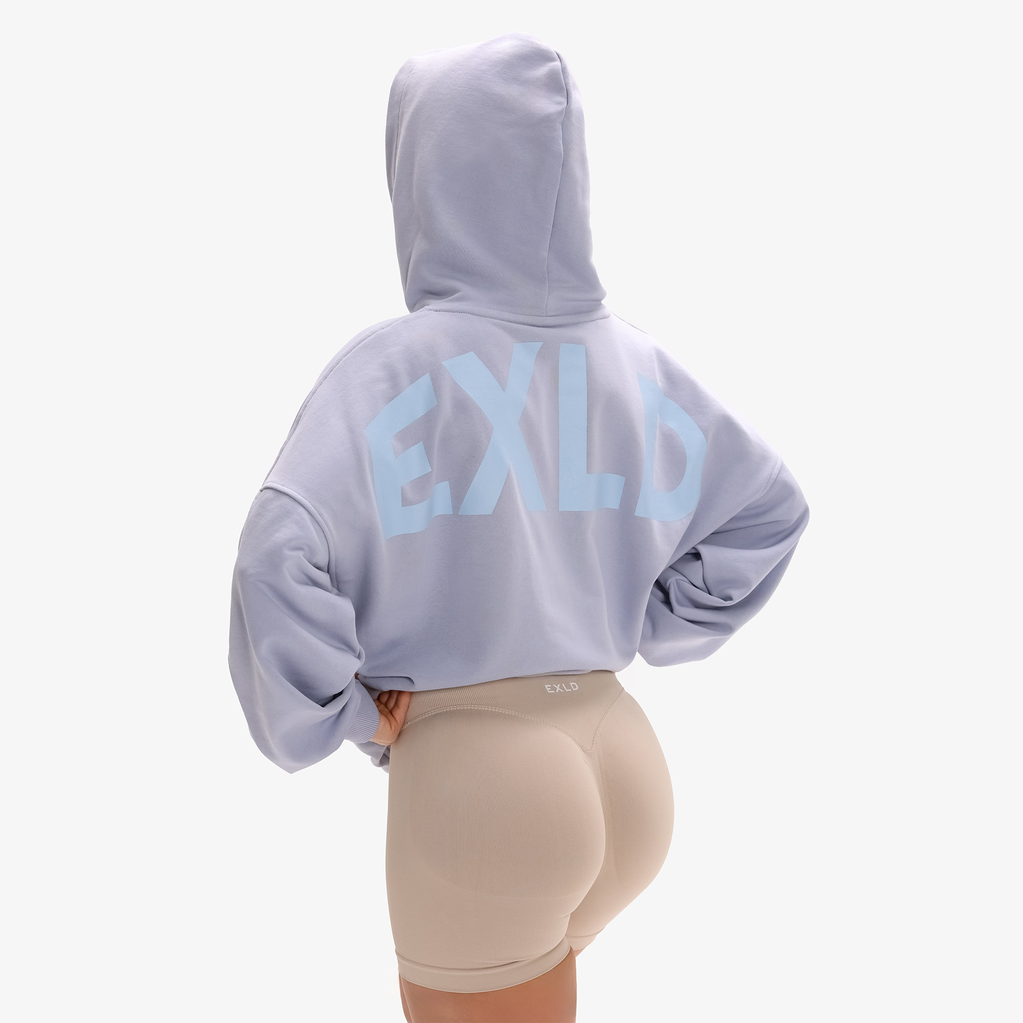 E-shop Exalted EXLD OVERSIZED Hoodie - chalk blue, L